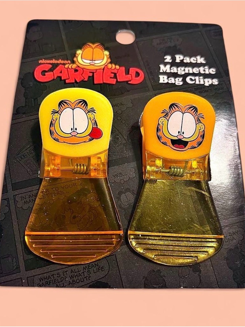 New Garfield Magnetic Clips